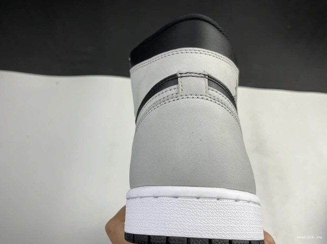 Rep Onekick White Grey 1 555088-035 Jordan Air Smoke Light High Black Retro 0608